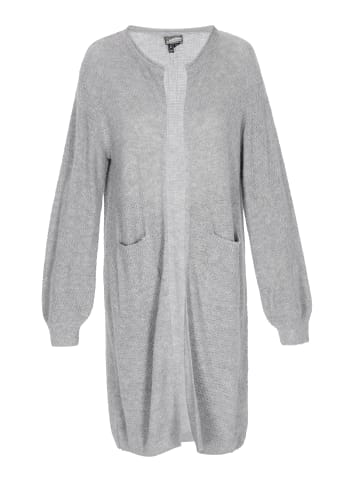 DreiMaster Vintage Women Cardigan in grey melange