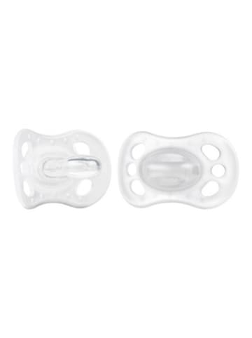 Medela 2er-Pack Schnuller Newborn 0-2M in Transparent geeignet ab Geburt