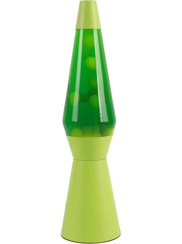 i-Total Lavalampe Magie Einzigartiges für Ihr Zuhause Pastell Grünes Spaceship