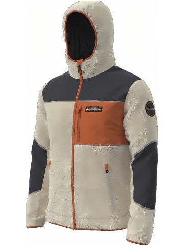 Napapijri Hoodie "Yupik Fzh 3" in Weiß