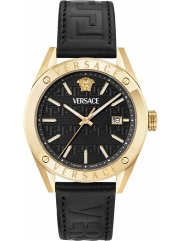 Versace Analoguhr für Erwachsene in Schwarz