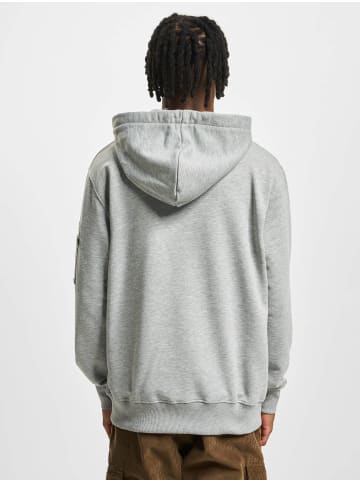 Alpha Industries Kapuzenpullover in grey heather
