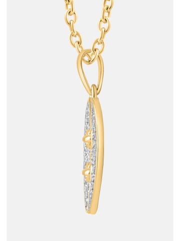 Diamant Exquis Halskette aus 585 Gelbgold mit Diamant