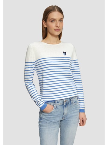 s.Oliver Strickpullover langarm in Blau