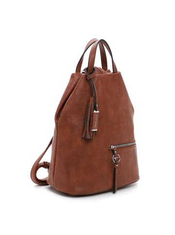 Tamaris Nele City Rucksack 40 cm in cognac