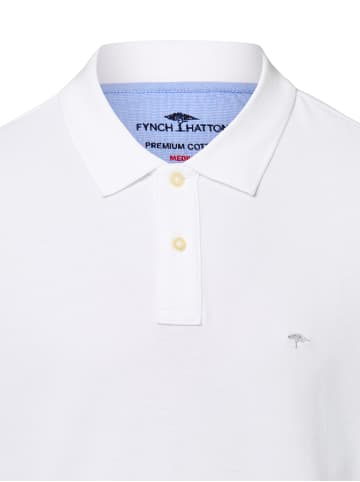 FYNCH-HATTON Poloshirt in weiß