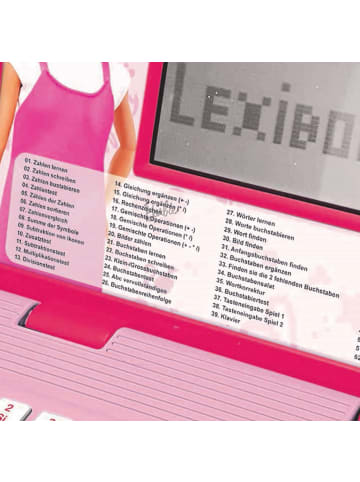 Lexibook Barbie Lerncomputer 124 Aktivitäten (EN/DE)