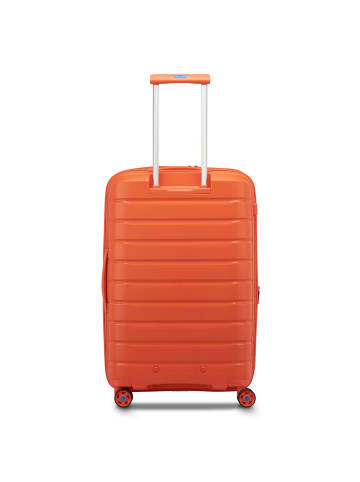 Roncato B-Flying Move 4 Rollen Trolley 68 cm mit Dehnfalte in orange