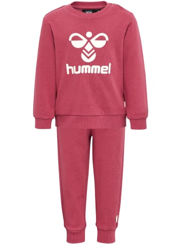 Hummel Verstellbare Taille Sweat Anzug Hmlarine Lebensstil Mädchen in EARTH RED