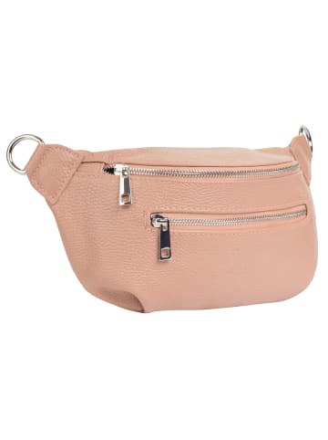 Samantha Look Gürteltasche echt Leder in rosa