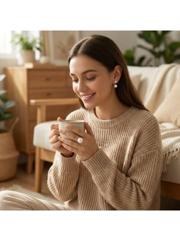 Steel_Art Ohrstecker Stela Gold goldfarben in goldfarben