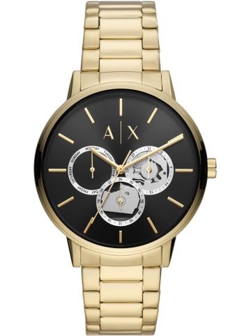 Armani Exchange Uhr in Schwarz