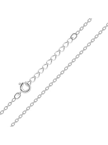 Alexander York Kette mit Anhänger 3 RINGE ineinander aus 925 Sterling Silber in silber