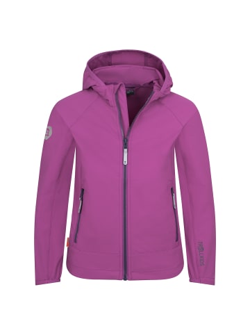 Trollkids Softshelljacke Kvalvika in fresh berry/graphite