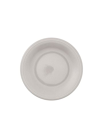 like. by Villeroy & Boch Frühstücksteller Color Loop Stone in grau