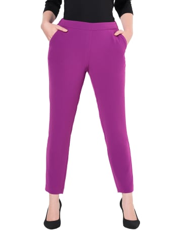 Ulla Popken Hosen in brombeere