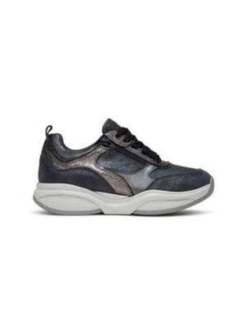 Xsensible Komfort Schnürschuh in blau
