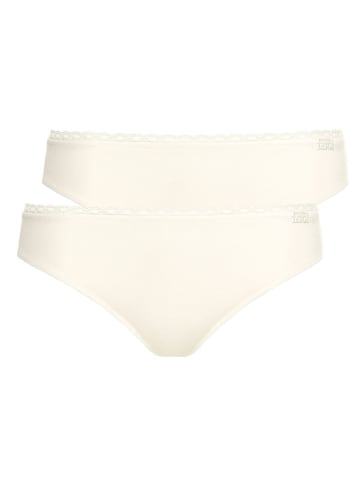 Lisca 2er Pack Slip in cream