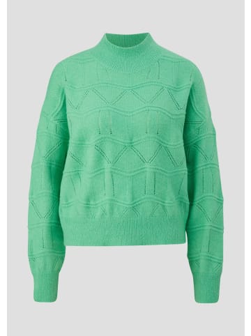 QS Strickpullover in 73W0_smaragd