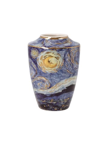 Goebel Vase " Vincent van Gogh - Sternennacht " in Bunt