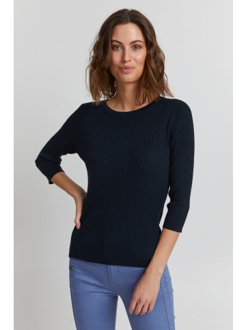 Fransa Strickpullover in blau