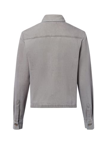 Marie Lund Jeansbluse Birgit in grau - 0002