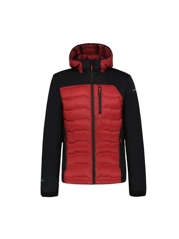 Icepeak Hybrid Softshelljacke Byhalia mit Kapuze in Rot
