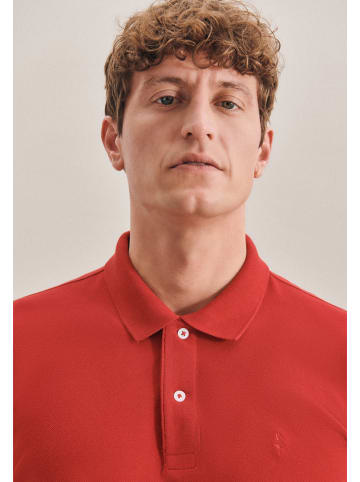Seidensticker Polo-Shirt Slim in Rot