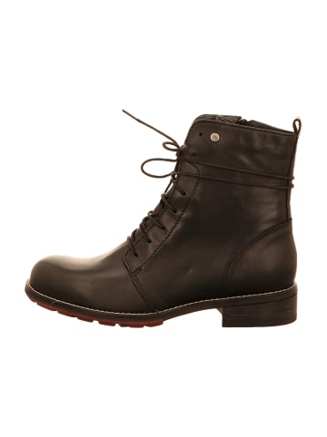 wolky Schnürstiefeletten in Schwarz