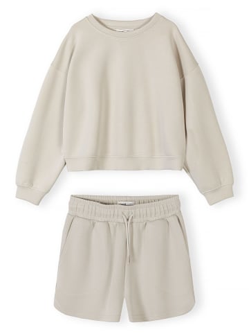 Minoti 2-tlg Bluse & Shorts 30SCUBA304 in Beige