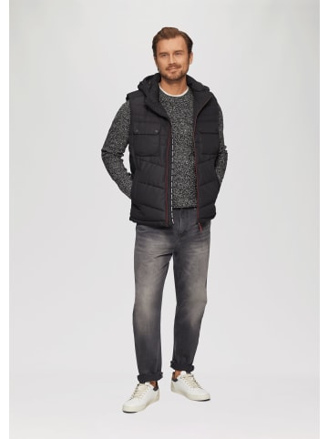 s.Oliver Strickpullover langarm in Schwarz
