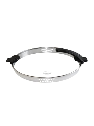 Stoneline Glasdeckel 18 cm mit Sieb Funktion in Transparent