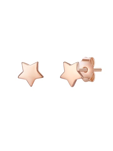 Glanzstücke München Ohrstecker Stern Sterling Silber in roségold