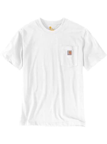 CARHARTT  T-Shirt "WW Pocket 103296" in Weiß