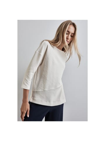 Street One Langarmshirt in lucid white