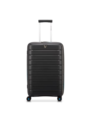 Roncato B-Flying Neon 4 Rollen Trolley 68 cm in nero