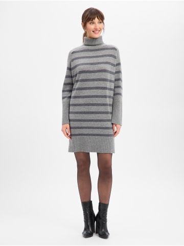 Marie Lund Strickkleid in grau - 0001
