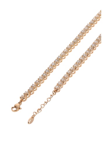 faina Women Chain Necklace in Rose Gold