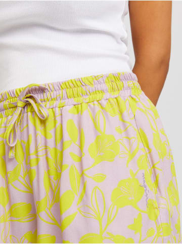 MAZINE Shorts Palm Cove Printed in pale lavender/printed