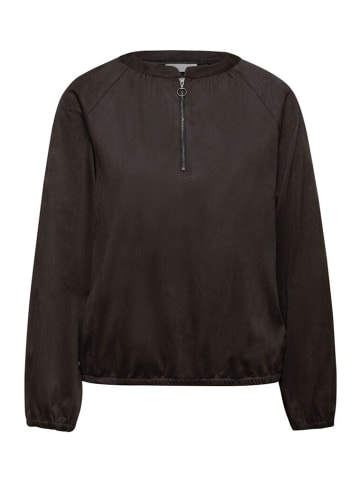 Street One Langarmbluse in dark auburn brown