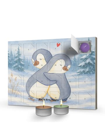 Mr. & Mrs. Panda duft adventskalender Pinguine Kuscheln Design o... in Weiß