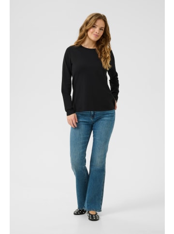 CULTURE Langarm-Shirt CUbase Relaxed fit in Black