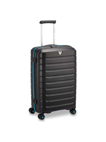 Roncato B-Flying Neon - 4-Rollen-Trolley M 68 cm (nero) in nero