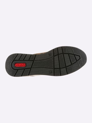 rieker Sneaker in schwarz-goldfarben