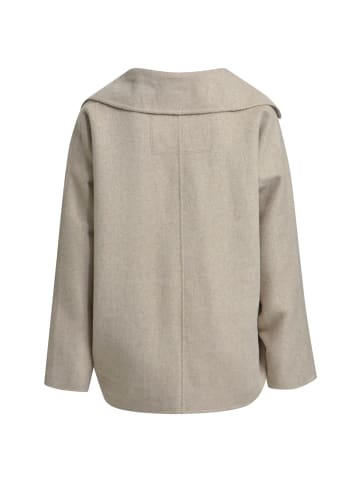 Smith&Soul Batwing Wool Blended Jacket in Beige Melange