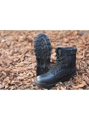Brandit Stiefel "Tactical Boots Zipper" in Schwarz