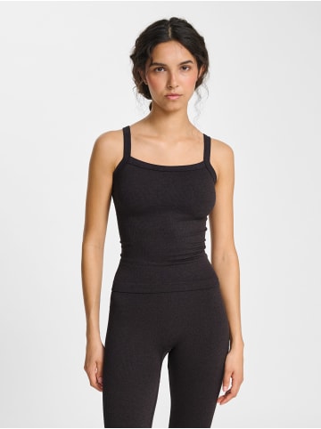 Hummel T-Shirt Hmlyoga Multisport Damen in BLACK MELANGE