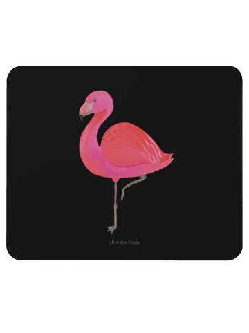 Mr. & Mrs. Panda Mauspad Flamingo Classic ohne Spruch in Schwarz