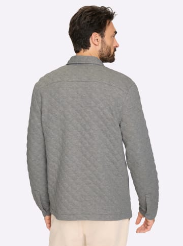 WITT WEIDEN Hemdjacke in grau-meliert