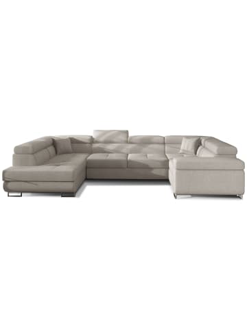 MF Design Lavin Recamiere Links in Beige -  (L) 340 x (B) 340 x (H) 90 cm